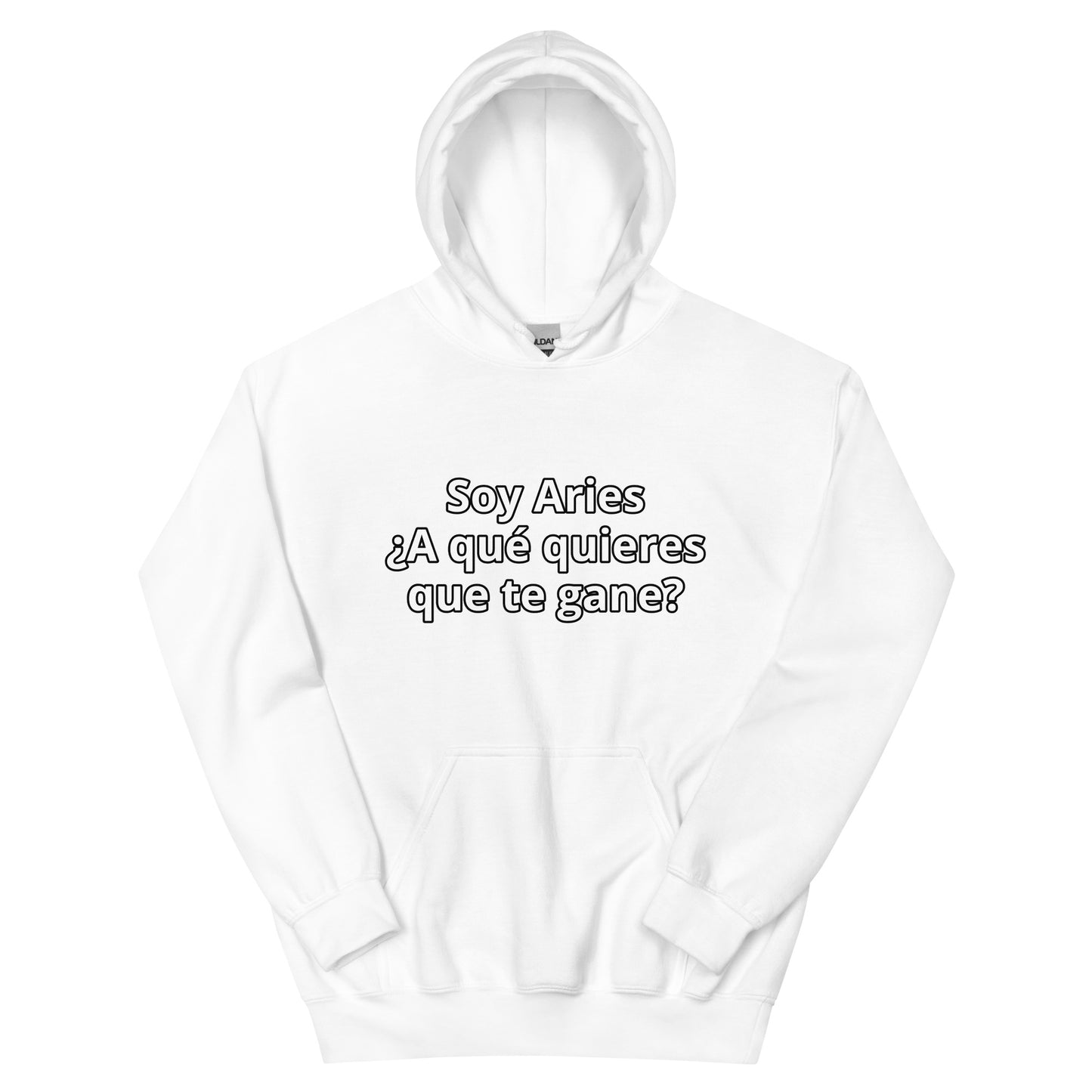 Sudadera con capucha de Aries Astra Noir Blanco